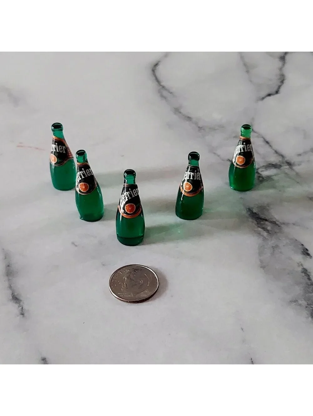 Miniature Sparkling Water Bar Drink Lot 1:6 scale